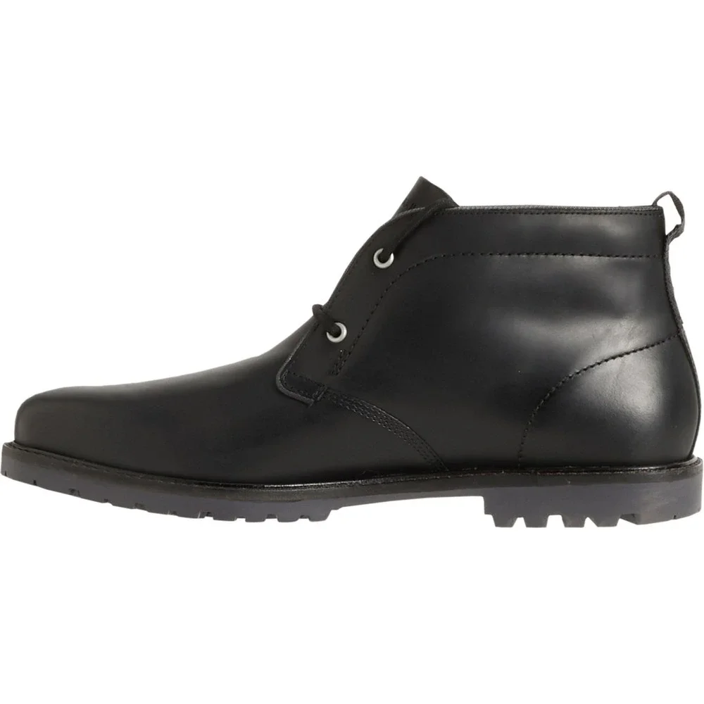 NEW Cole Haan Midland Lug Chukka Boots Men  9.5 M Leather Black Ankle Waterproof NEW Cole Haan Midland Lug Chukka Boots Men 9.5 M Leather  main image 2